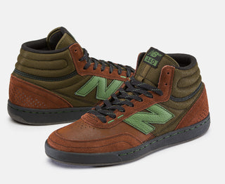 New Balance Numeric Skateboard Shoes 440 High V2 Brown/Olive