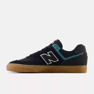 New Balance Numeric Skateboard Shoes 574 Vulc Black/Vintage Teal