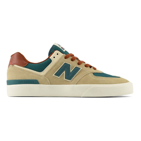 New Balance Numeric Skateboard Shoes 574 Vulc Tan/Sage – TGM