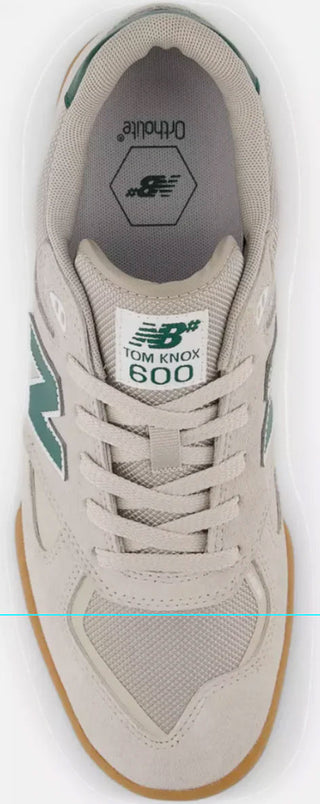 New Balance Numeric Skateboard Shoes 600 Tom Knox Sea Salt/Gum