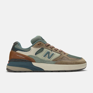 New Balance Numeric Skateboard Shoes Andrew Reynolds 933 Tan/Teal