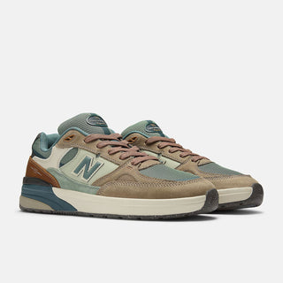 New Balance Numeric Skateboard Shoes Andrew Reynolds 933 Tan/Teal