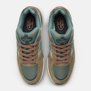 New Balance Numeric Skateboard Shoes Andrew Reynolds 933 Tan/Teal