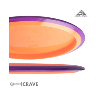 Axiom Disc Golf Sarah Hokom Neutron Crave Fairway Driver 6.5/5/-1/1 Purple/White 164 grams
