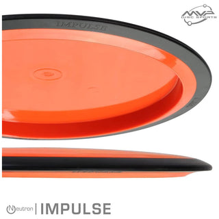 MVP Disc Golf Neutron Impulse Distance Driver 9/5/-3/1 Pastel Peach 172 grams