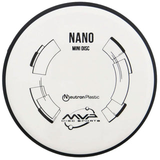 MVP Disc Golf Nano Mini Marker Neutron White