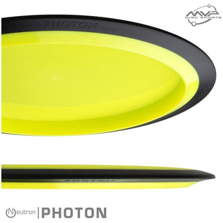 MVP Disc Golf Neutron Photon Distance Driver 11/5/-1/2.5 Pink Black 163 grams