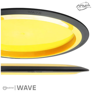 MVP Disc Golf Neutron Wave Distance Driver 11/5/-2/2 DayGlo 159 grams