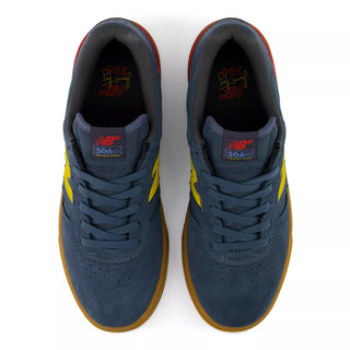 New Balance Numeric Skateboard Shoes Jamie Foy 306 Cup Shadow Blue/Yellow