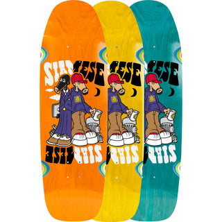 New Deal Skateboard Complete Siamese OG Shape (Assorted) 9.62" x 31"