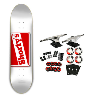 Shorty's Complete OG Logo L White/Red 8.25"