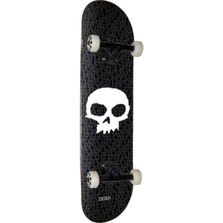 Zero Skateboard Complete Single Skull 8.0" - Factory Assembled