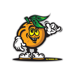 OJ Skateboard Wheels 58mm Lil Doodies 99A Orange