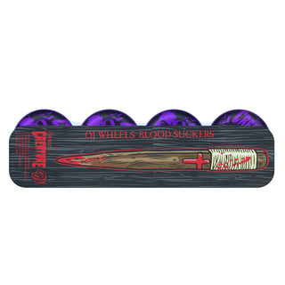 OJ Skateboard Wheels 54mm How To Kill A Vampire Bloodsuckers 99A Purple