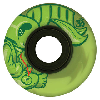 OJ Skateboard Wheels 55mm Cru-Zen Mini Super Juice 78A Emerald Marble Swirl
