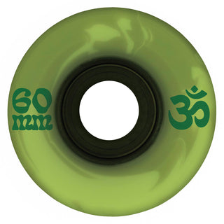 OJ Skateboard Wheels 60mm Cru-Zen Super Juice 78A Emerald Marble Swirl