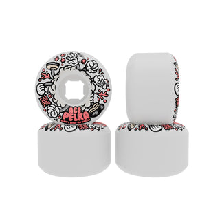 OJ Skateboard Wheels 56mm Ace Pelka Slappy Redz Elite Chubbies 99A White