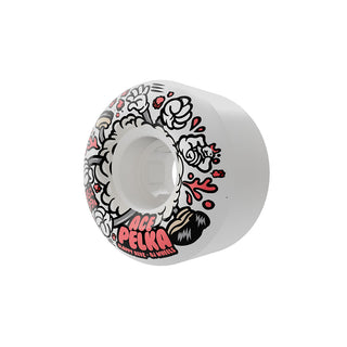 OJ Skateboard Wheels 56mm Ace Pelka Slappy Redz Elite Chubbies 99A White