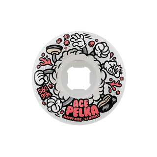 OJ Skateboard Wheels 56mm Ace Pelka Slappy Redz Elite Chubbies 99A White