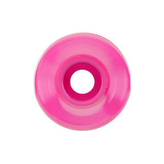 OJ Skateboard Wheels 55mm Bubble Gum Mini Super Juice 78A Transparent Pink