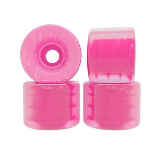 OJ Skateboard Wheels 60mm Bubble Gum Super Juice 78A Transparent Pink