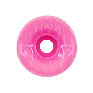 OJ Skateboard Wheels 60mm Bubble Gum Super Juice 78A Transparent Pink