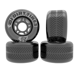 OJ Skateboard Wheels 70mm Vandals Dirt Tires 78A Black