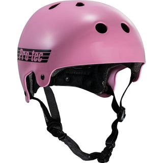 Pro Tec Skateboard Helmet Old School Skate Gloss Pink Size L