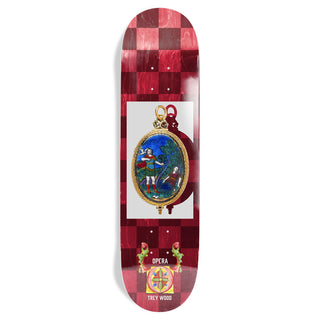 Opera Skateboard Deck Wood Pendant 8.25" x 32.1"