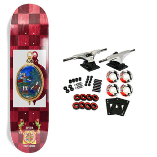 Opera Skateboard Complete Wood Pendant 8.25" x 32.1"