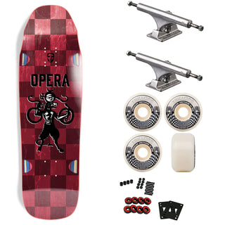 Opera Premium Skateboard with Ace Trucks, Triclops Wheels - 9.5" Beast