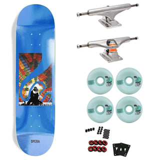 Opera Premium Skateboard with Indy Trucks, Snot Wheels - 8.7" Jack Fardell Organ