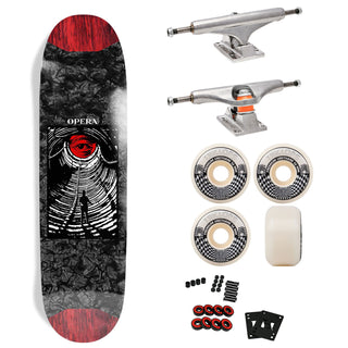 Opera Premium Skateboard with Indy Trucks, Triclops Wheels - 8.5" Slither Pop Slick