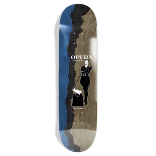 Opera Skateboard Deck Clay Kreiner Cutter 8.5" x 32"
