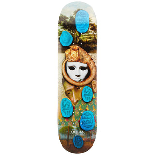 Opera Premium Skateboard with Indy Trucks, Triclops Wheels - 8.25" Trey Woods Curtain Call