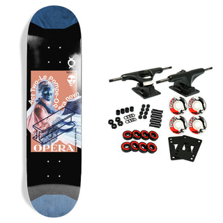 Opera Skateboard Complete Le Pompe Pop Slick 8.625" x 32"