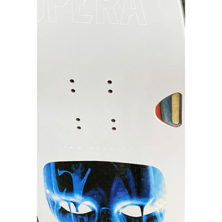 Opera Skateboard Deck Same Beckett Mask Drip 8.75" x 32.5"