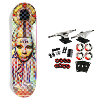 Opera Skateboard Complete Clay Kreiner Throne 8.5" x 32.6"