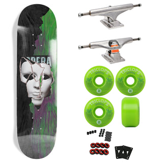 Opera Premium Skateboard with Indy Trucks, Triclops Wheels - 8.25" Kieran Woolley Ransom