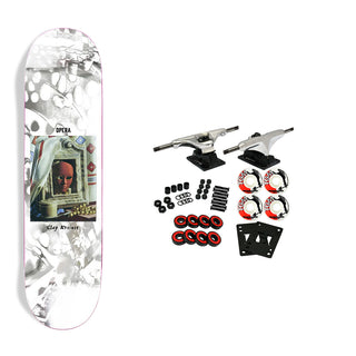Opera Skateboard Complete Clay Kreiner Reflection Embossed 8.5" x 32"
