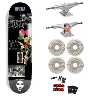 Opera Premium Skateboard with Indy Trucks, Spitfire Wheels - 8.25" Trey Wood Encore