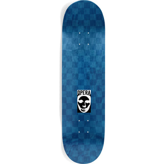 Opera Skateboard Deck Stage Fright Silver 9.0" x 32.1"
