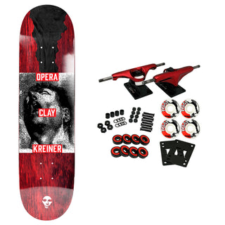 Opera Skateboard Complete Clay Kreiner Agony 8.5" x 32"