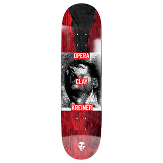 Opera Skateboard Deck Clay Kreiner Agony 8.5" x 32"