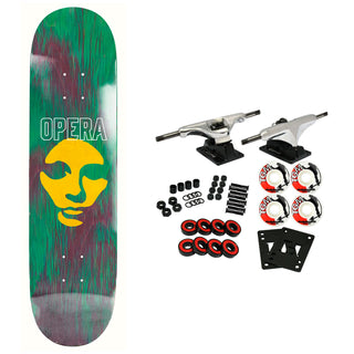 Opera Skateboard Complete Die Cut Mask 8.75" x 32"
