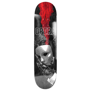 Opera Skateboard Deck Trey Wood Unmasked 8.25" x 32"