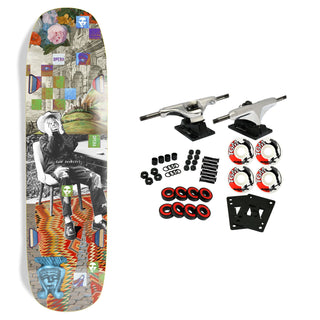 Opera Skateboard Complete Beckett Collage 8.75" x 32.5"