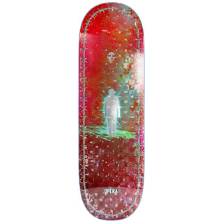 Opera Skateboard Deck Radiate Red 10" x 31.85"