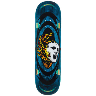 Opera Skateboard Deck Kieran Woolley Screaming Mask Blue Bleed 9.0" x 33.3"