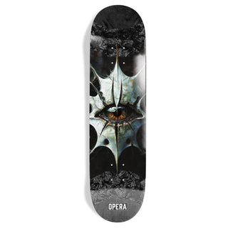 Opera Skateboard Deck Evil Eye Symmetrical Pop Slick 8.25" x 31.9"